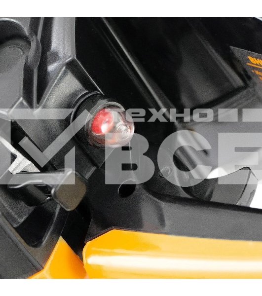 Пила цепная бензиновая Denzel DGS-5218, шина 45 см, 52см3, 3,5 л.с., шаг 0,325, паз 1,5 мм,