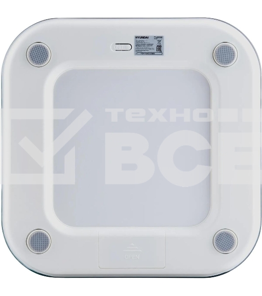 Весы напольные электронные Hyundai H-BS03577 макс.180кг розовый/фиолетовый