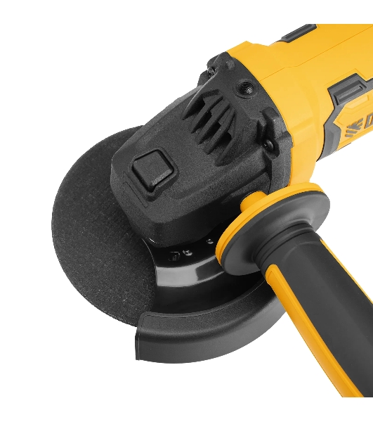 Машина шлифовальная угловая Denzel аккумуляторная бесщет. AGH-BL-20-125, Li-Ion, 20 В