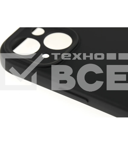 Чехол (клип-кейс) BoraSCO для Apple iPhone 15 Plus черный