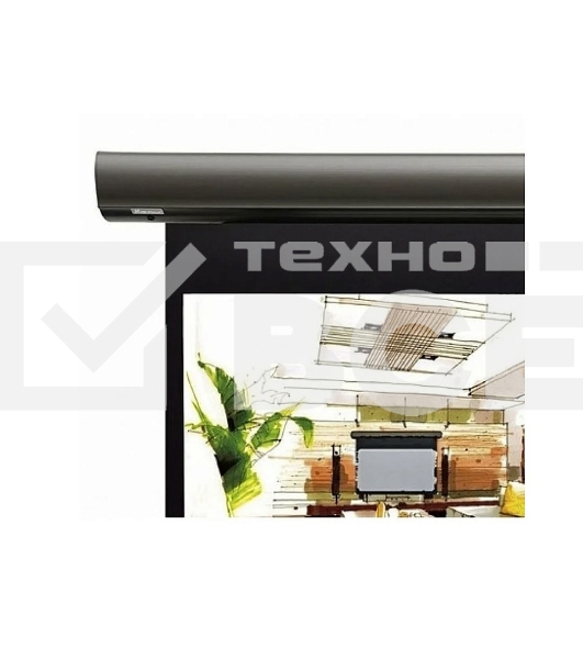 Экран с электроприводом Lumien Cinema Control LCC-100118 241x400 см (раб.область 220х390 см) Matte White черн. кайма по периметру, белый корпус, 16:9