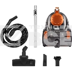 Пылесос Hyundai HYV-C5450 черный/оранжевый, 380/2200 Вт, уборка сухая, пылесборник контейнер 2.5 л, фото4