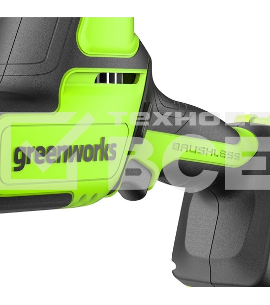 Пила сабельная аккумуляторная GreenWorks GPT-CRS-25, 24V, бесщеточная, без АКБ и ЗУ  (1200507)