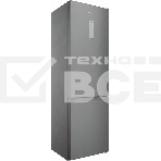 Холодильник Hotpoint HT 5200 MX нержавеющая сталь двухкамерный 247/78 л морозилка снизу, No Frost, фото 1