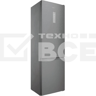 Холодильник Hotpoint HT 5200 MX нержавеющая сталь двухкамерный 247/78 л морозилка снизу, No Frost