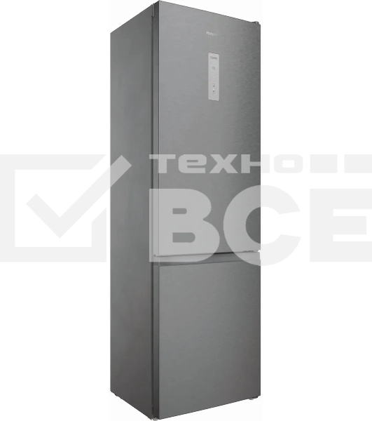 Холодильник Hotpoint HT 5200 MX нержавеющая сталь двухкамерный 247/78 л морозилка снизу, No Frost