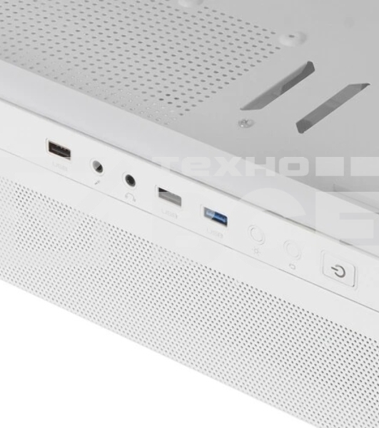 Компьютерный корпус  PCCooler IE200 WH, Tempered Glass Full Tower, белый, TG, SPCC, 1x120mm ARGB E-ATX, ATX, mATX, mITX 180/380/220mm 4x2.5