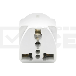 Адаптер сетевой универсальный OXION 220В, 16А, пластик PC, медь, OX-SKTADP220PBAG