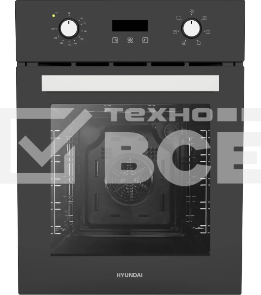Духовой шкаф электрический Hyundai HEO 45411 BG черный