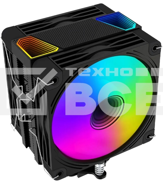 Кулер для процессора Bloody BD-AC230-ARGb1 ARGb черный, 120 мм, алюминий/медь, 1600 об/мин, 32 дБ, 4 pin, 230 Вт, 154 мм