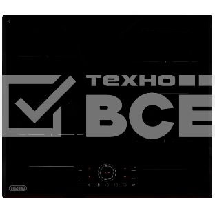 Индукционная варочная панель DeLonghi ELETTRA 4B0P CR независимая, чёрный