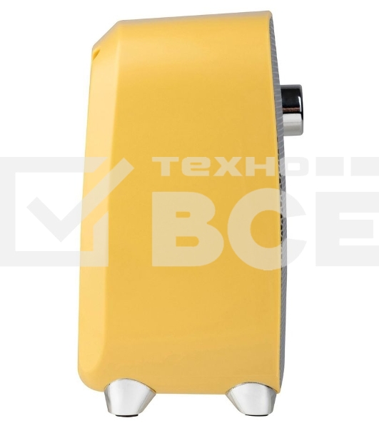 Тепловентилятор Engy PTC-321 желтый, 1500 Вт, 15 м2, термостат