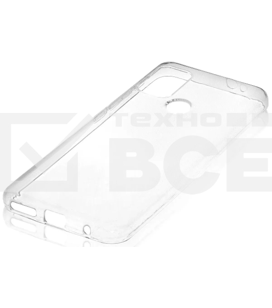 Чехол (клип-кейс) Brosco для Motorola Moto G20 прозрачный