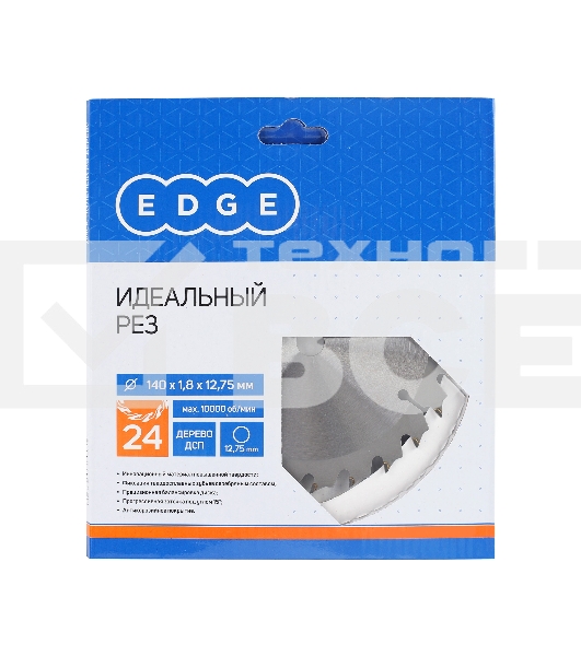 Диск EDGE by PATRIOT пильный по дереву 140х24х12,75