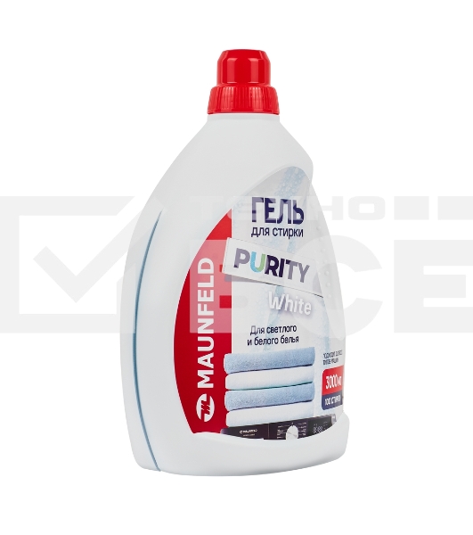Гель для стирки Maunfeld Purity белый 3000 мл MWL3000PW