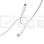 Кабель MORE CHOICE (4620202553256) K63ia 2м USB 3.0A PD 27W для Lightning ng 8-pin Type-C - 2м, белый, фото2