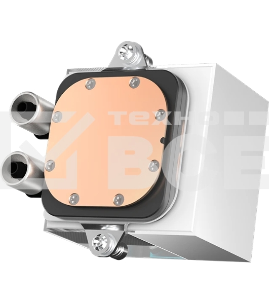 Система охлаждения PCCooler DS360 WH (310W, 360мм, LED temp., белый, ARGb Pump/Fans: 3x120мм, 86.73CFM, 28dBA, 2200RPM/Pump height 67мм, 28dBA, 3200RPM, Rad thickness 27мм/S: 1851, 1700, 1200, 20XX, 115X, AM5, AM4)