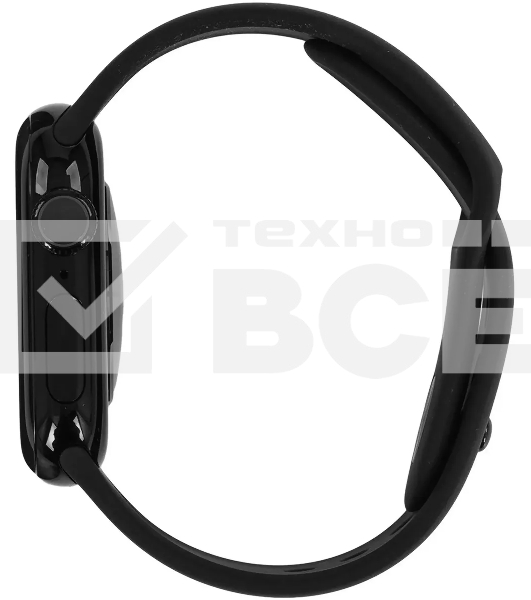Умные часы Apple Watch Series 11 A3331 42мм OLED корп.черный Sport Band рем.черный разм.брасл.:M/L (MEQU4LW/A)