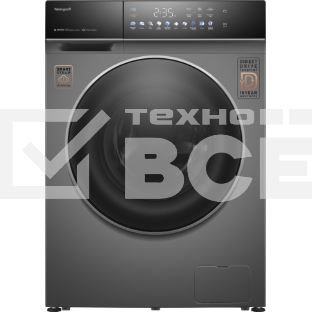 Стиральная машина Weissgauff WMD 62210 Direct Drive Touch Inverter Steam Grey