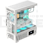 Компьютерный корпус AeroCool / Formula V Line Crystal E1 White, ATX, TYPE-C*1, USB3.0*2, Switch Display Panel, фото6