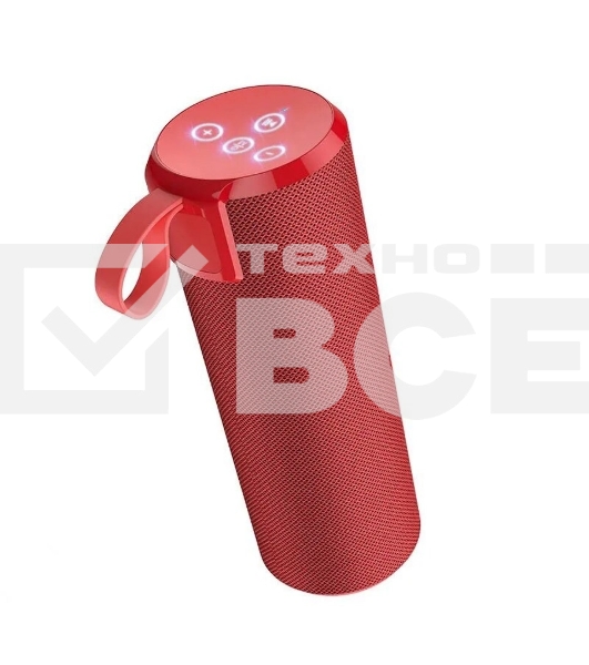 Портативная колонка bluetooth HOCO BS33 Voice sports wireless speaker, красный