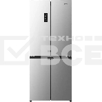 Холодильник Gorenje NRM819E61X серый трехкамерный 311/149л морозилка сбоку, No Frost, Side by Side, фото 1