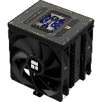 Устройство охлаждения(кулер) Thermalright Burst Assassin Vision 120 Soc-AM5/AM4/1200/1700/1851 черный 4-pin 25.6dB Al+Cu LCD Ret (BA120-VISION-BL), фото4