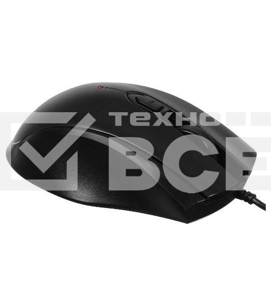 Мышь проводная Acer OMW020 черный, 1600 dpi, USB, кнопки - 4