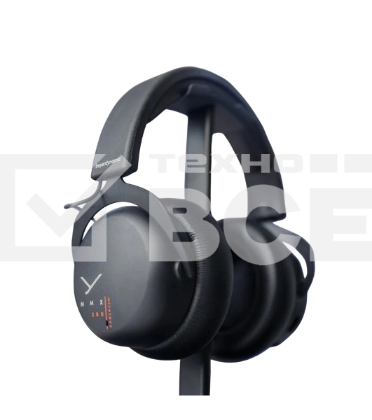 Беспроводные/проводные наушники Beyerdynamic MMX 200 Wireless черный, полноразмерные, Bluetooth + радиоканал + проводной, до 35 ч