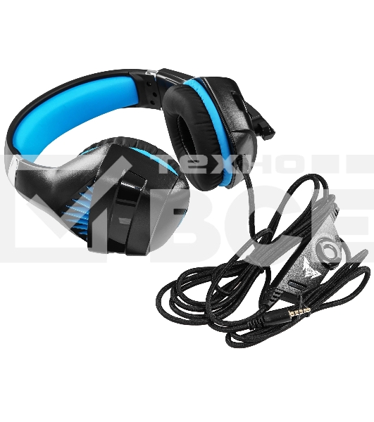 Гарнитура Crown CMGH-2001 чёрный, проводная