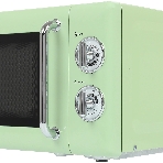 Микроволновая печь Tesler MM-2045 зеленый, 20 л, 700 Вт, переключатели - поворотный механизм, фото4