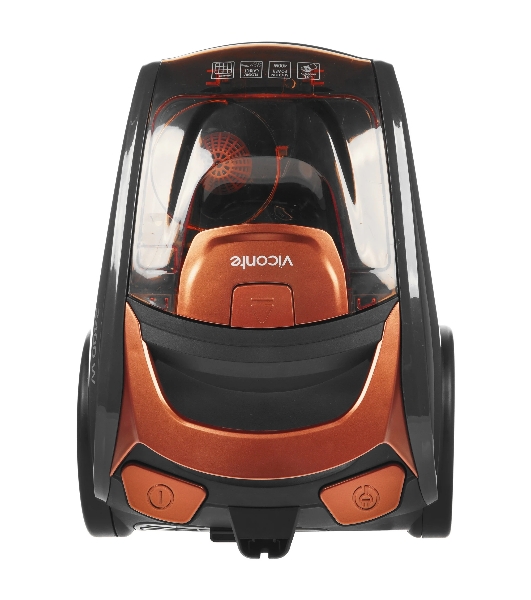 Пылесос Viconte VC-381 коричневый, 400/2400 Вт, уборка сухая, пылесборник контейнер 2 л