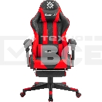 Кресло игровое Defender ROCK BLACK/RED PU, фото5