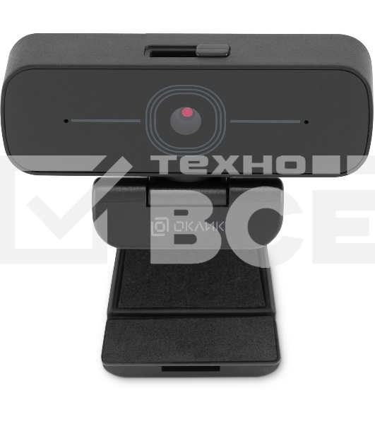 Камера Web Оклик OK-C001FH черный 2Mpix (1920x1080) USB2.0 с микрофоном