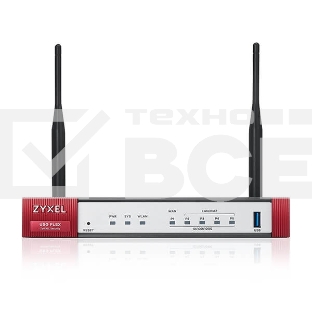 Межсетевой экран Zyxel USG FLEX 50AX, 1xWAN GE, 4xLAN/DMZ GE, Wi-Fi 6 (AX1800), 1xUSB3.0, NebulaFlex **