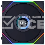 Корпусный вентилятор LIAN LI UNI FAN TL LCD (1pcs) G99.12TLLCD1B.00 черный 120мм 1900rpm 27db 7-pin, фото 1