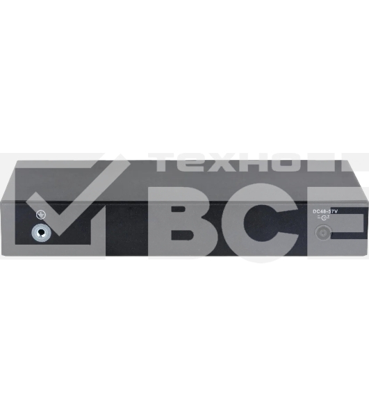 Коммутатор Dahua DH-CS4010-8ET-110 (L2) 8x100Мбит/с 2x1Гбит/с 8PoE 110W управляемый