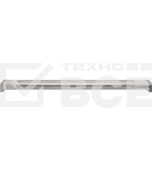 Конвектор Ballu Plinth Compact BEC/PLC-80-300 белый, 300 Вт, 5 м2, термостат