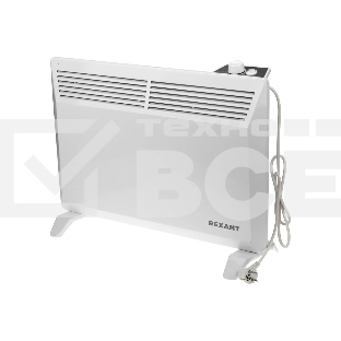 Конвектор Rexant 60-0084 белый, 1500 Вт, 20 м2, термостат