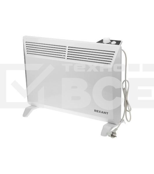 Конвектор Rexant 60-0084 белый, 1500 Вт, 20 м2, термостат