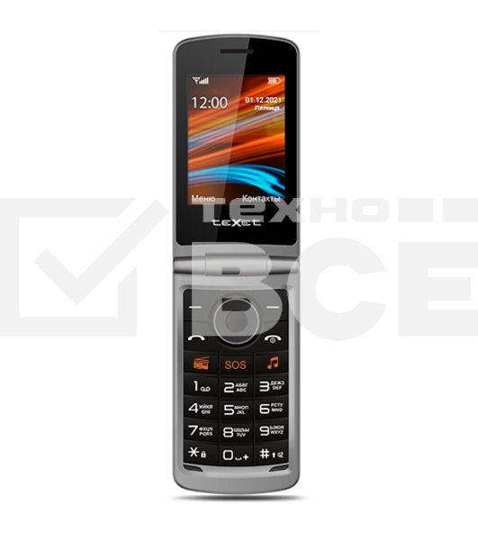 Мобильный телефон TeXet TM-404 красный