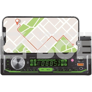 Автомагнитола Digma MCP-414 1DIN 4x45Вт v5.0 USB 2.0 AUX 4 ПДУ