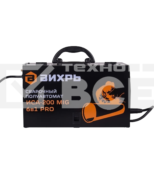 Сварочный полуавтомат ИСА-200 MIG 6в1 PRO Вихрь