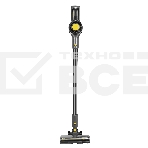 Пылесос вертикальный Centek CT-2573 черный/желтый, питание от аккумулятора, 215 Вт, уборка сухая, пылесборник 0.8 л, работа от АКБ max 45 мин, фото 1
