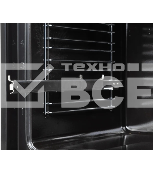 Духовой шкаф электрический Hyundai HEO 6648 IX серебристый/черный, встраиваемый