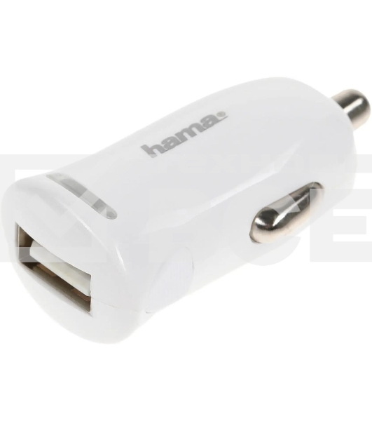Комплект зарядное устройство Hama H-183266 2.4A для Apple кабель Apple Lightning белый