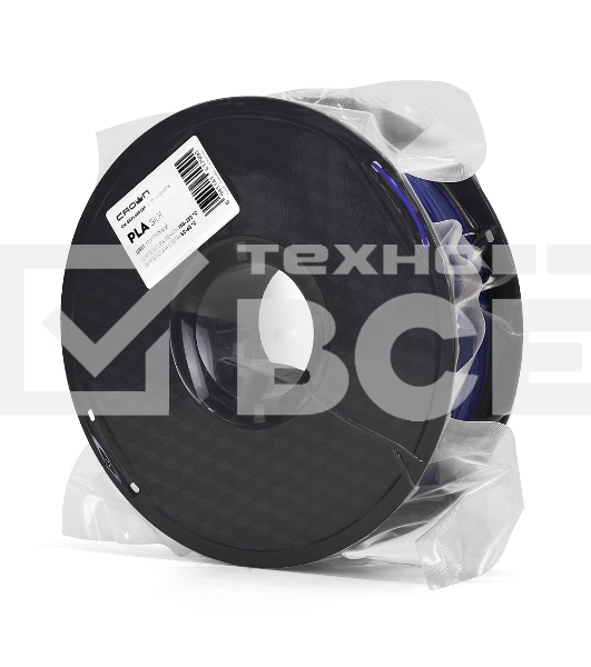 Филамент Crown Micro CM-FILPLAS008P PLA Silk 1.75 1кг пурпурный
