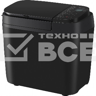 Хлебопечь Panasonic SD-R2530KTS черный, 550 Вт, программ - 28 шт, вес выпечки - 1.1 кг