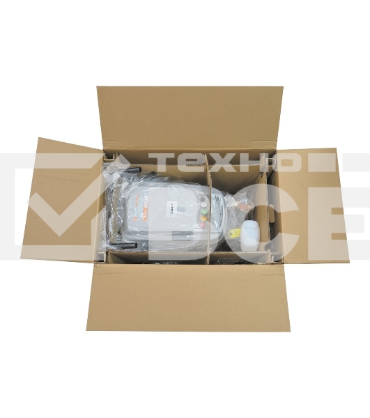 Мойка высокого давления Bort KEX-3200 2800 Вт, максимальное давление 90 бар, рабочее давление 70 бар, 20 л/мин, 47 кг, набор аксессуаров 10 шт