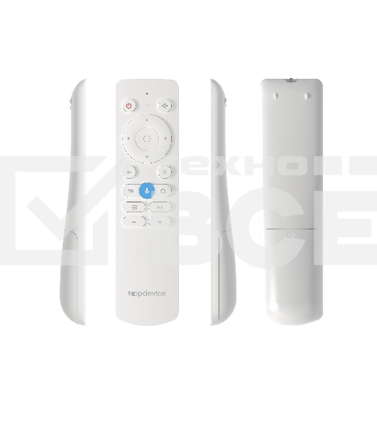 Телевизор TopDevice 50'' TDTV50CS07U_WE белый UHD Smart YaOS 1 5GB 8GB